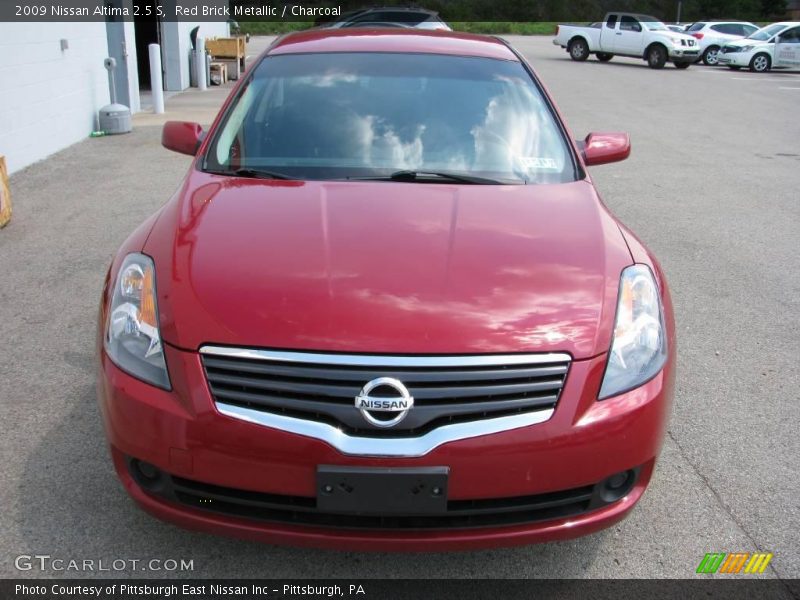Red Brick Metallic / Charcoal 2009 Nissan Altima 2.5 S