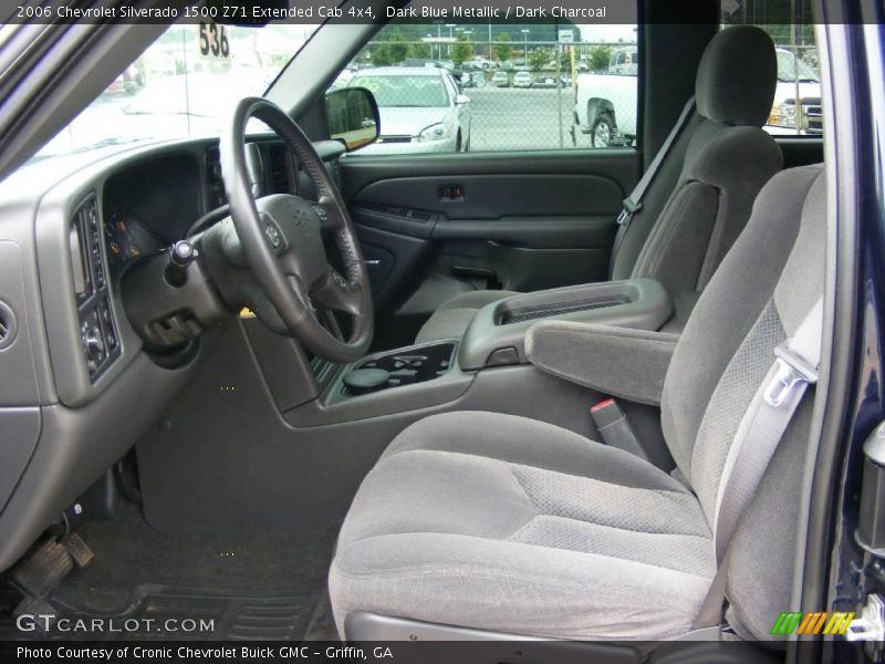 Dark Blue Metallic / Dark Charcoal 2006 Chevrolet Silverado 1500 Z71 Extended Cab 4x4