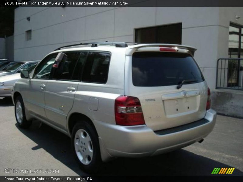 Millenium Silver Metallic / Ash Gray 2006 Toyota Highlander V6 4WD