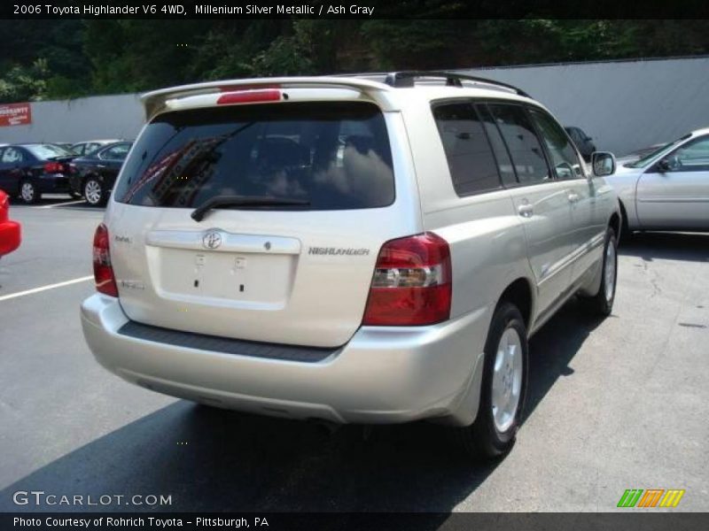 Millenium Silver Metallic / Ash Gray 2006 Toyota Highlander V6 4WD