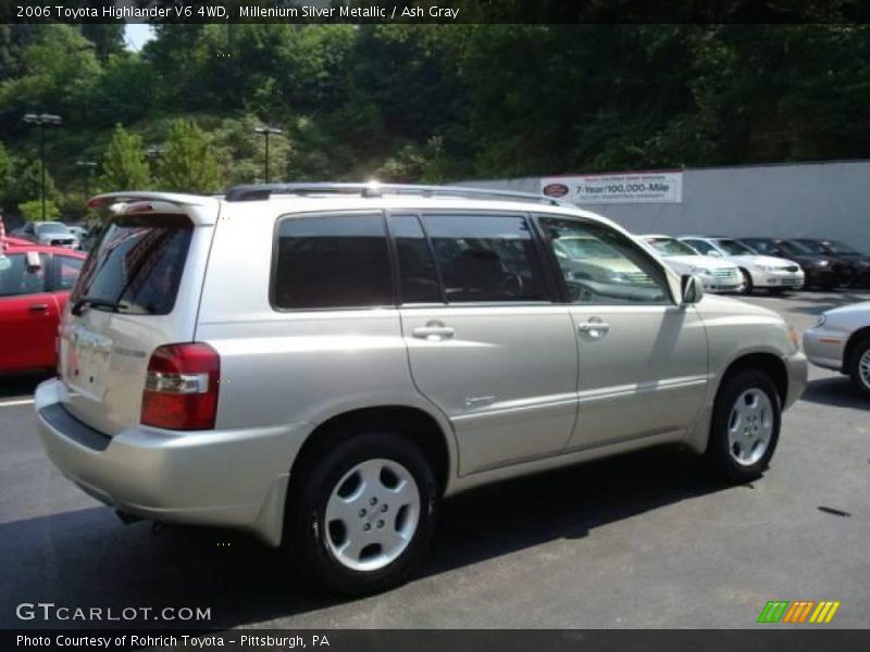 Millenium Silver Metallic / Ash Gray 2006 Toyota Highlander V6 4WD