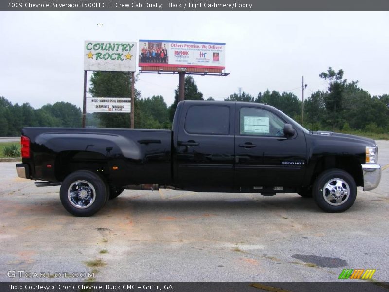 Black / Light Cashmere/Ebony 2009 Chevrolet Silverado 3500HD LT Crew Cab Dually