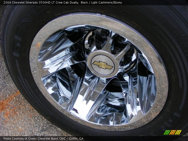 Black / Light Cashmere/Ebony 2009 Chevrolet Silverado 3500HD LT Crew Cab Dually