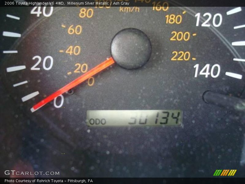 Millenium Silver Metallic / Ash Gray 2006 Toyota Highlander V6 4WD