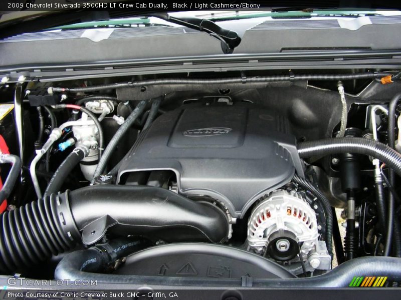 Black / Light Cashmere/Ebony 2009 Chevrolet Silverado 3500HD LT Crew Cab Dually