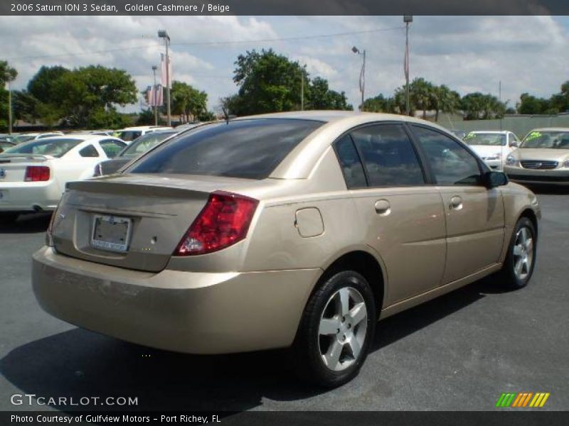 Golden Cashmere / Beige 2006 Saturn ION 3 Sedan