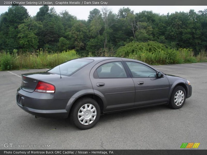 Graphite Metallic / Dark Slate Gray 2004 Chrysler Sebring LX Sedan