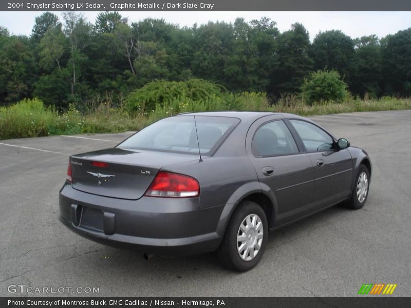 Graphite Metallic / Dark Slate Gray 2004 Chrysler Sebring LX Sedan