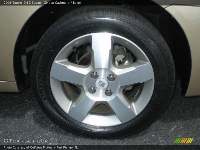 Golden Cashmere / Beige 2006 Saturn ION 3 Sedan
