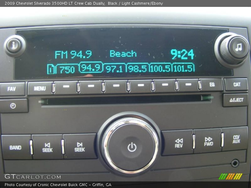 Black / Light Cashmere/Ebony 2009 Chevrolet Silverado 3500HD LT Crew Cab Dually