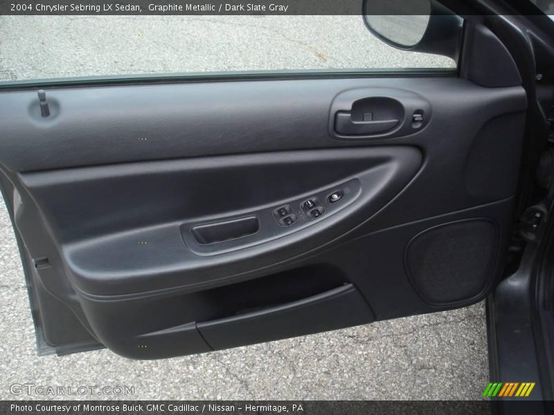 Graphite Metallic / Dark Slate Gray 2004 Chrysler Sebring LX Sedan
