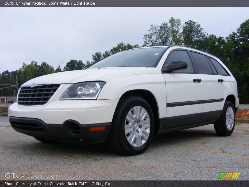 Stone White / Light Taupe 2005 Chrysler Pacifica