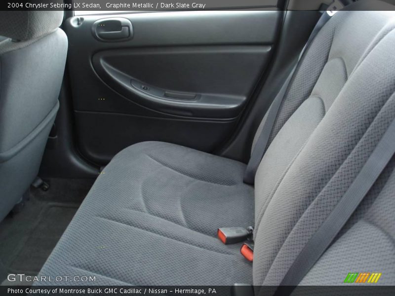 Graphite Metallic / Dark Slate Gray 2004 Chrysler Sebring LX Sedan