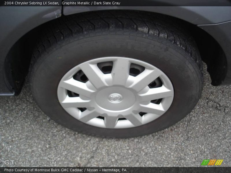 Graphite Metallic / Dark Slate Gray 2004 Chrysler Sebring LX Sedan