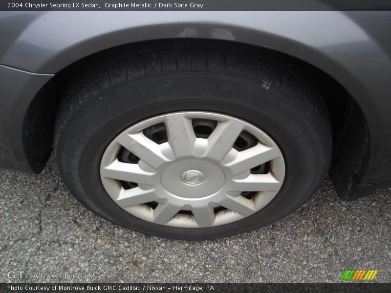 Graphite Metallic / Dark Slate Gray 2004 Chrysler Sebring LX Sedan