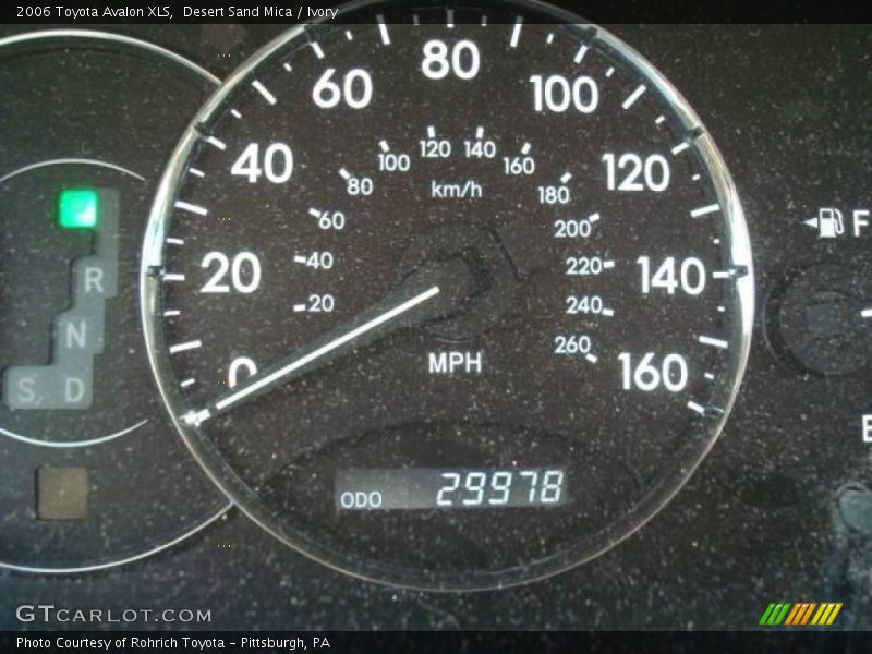 Desert Sand Mica / Ivory 2006 Toyota Avalon XLS