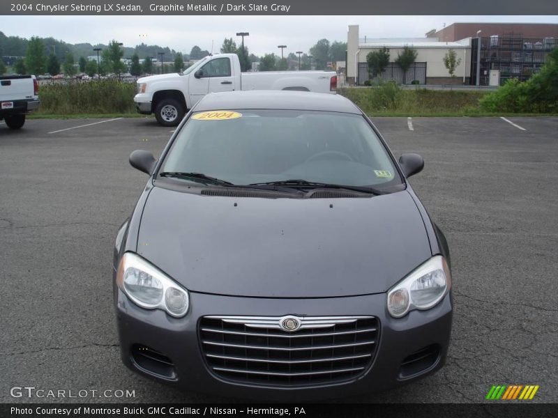 Graphite Metallic / Dark Slate Gray 2004 Chrysler Sebring LX Sedan