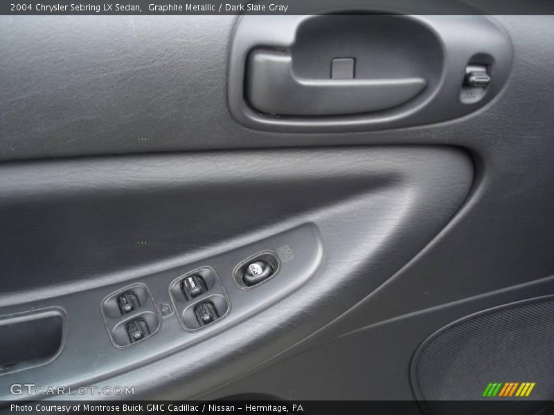 Graphite Metallic / Dark Slate Gray 2004 Chrysler Sebring LX Sedan
