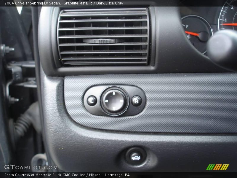 Graphite Metallic / Dark Slate Gray 2004 Chrysler Sebring LX Sedan