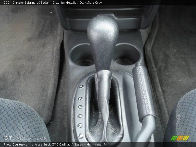Graphite Metallic / Dark Slate Gray 2004 Chrysler Sebring LX Sedan