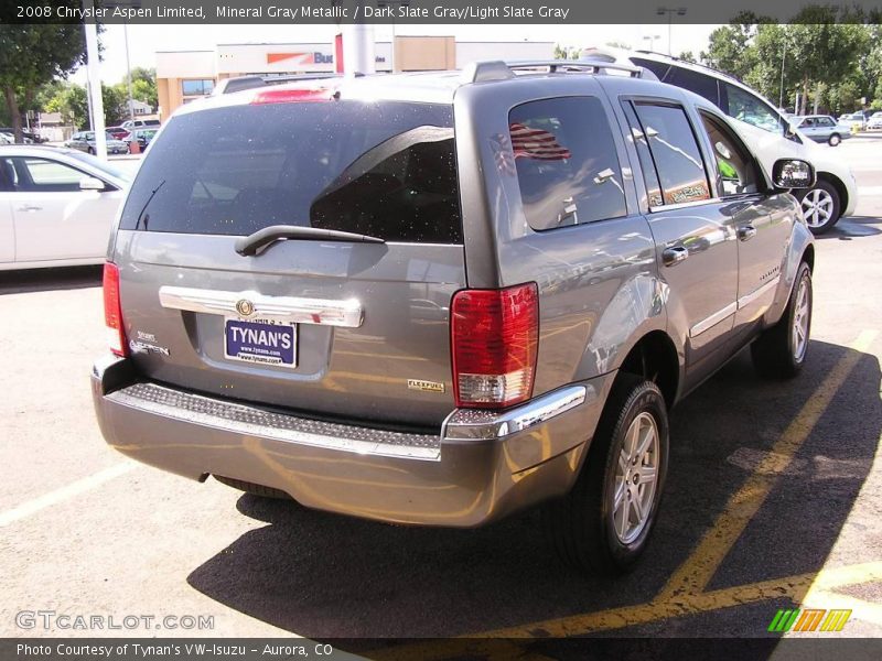 Mineral Gray Metallic / Dark Slate Gray/Light Slate Gray 2008 Chrysler Aspen Limited