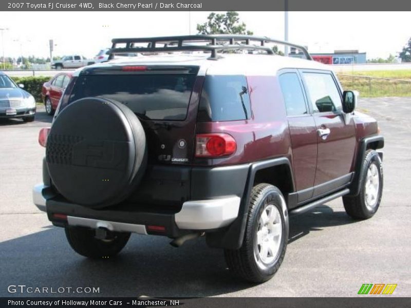 Black Cherry Pearl / Dark Charcoal 2007 Toyota FJ Cruiser 4WD
