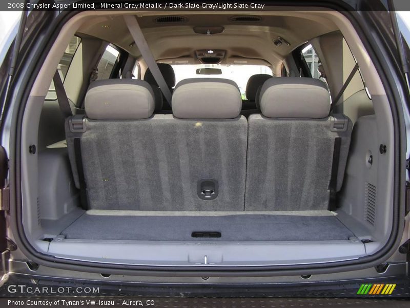 Mineral Gray Metallic / Dark Slate Gray/Light Slate Gray 2008 Chrysler Aspen Limited
