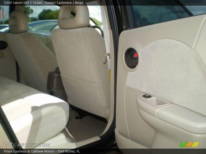Golden Cashmere / Beige 2006 Saturn ION 3 Sedan