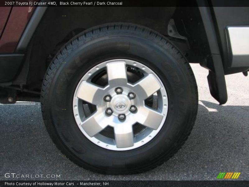 Black Cherry Pearl / Dark Charcoal 2007 Toyota FJ Cruiser 4WD