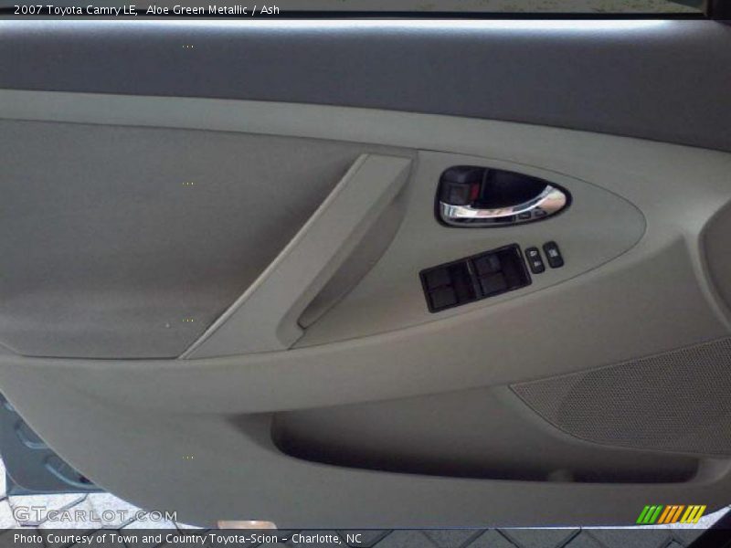 Aloe Green Metallic / Ash 2007 Toyota Camry LE