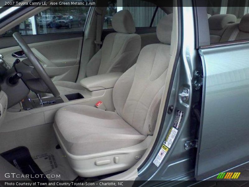Aloe Green Metallic / Ash 2007 Toyota Camry LE