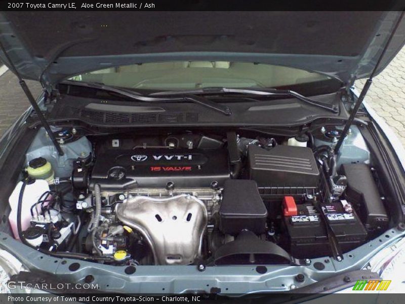 Aloe Green Metallic / Ash 2007 Toyota Camry LE