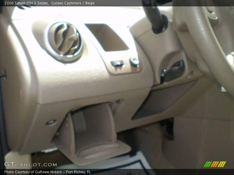 Golden Cashmere / Beige 2006 Saturn ION 3 Sedan