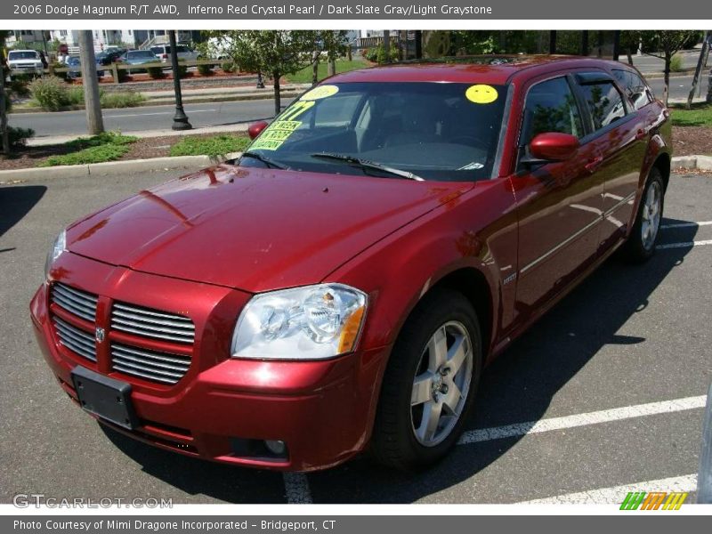 Inferno Red Crystal Pearl / Dark Slate Gray/Light Graystone 2006 Dodge Magnum R/T AWD