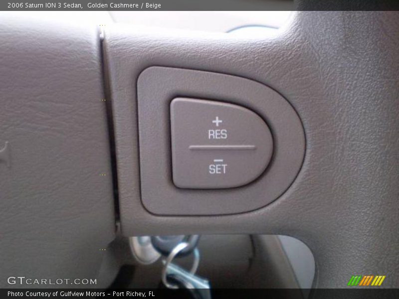 Golden Cashmere / Beige 2006 Saturn ION 3 Sedan