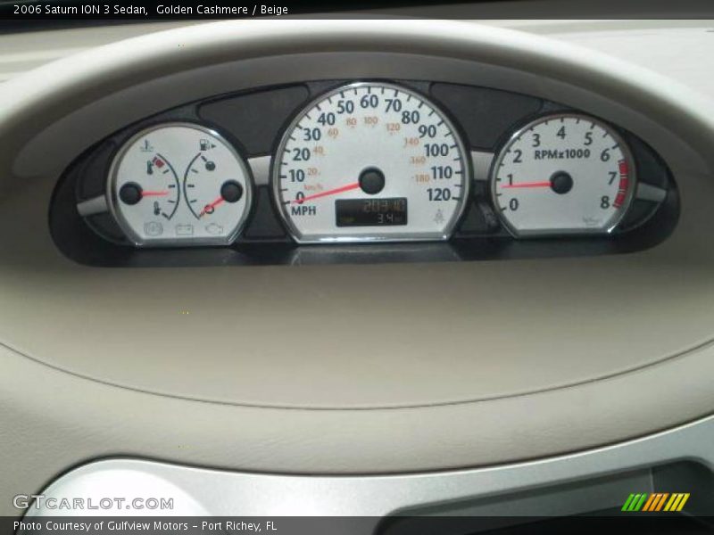 Golden Cashmere / Beige 2006 Saturn ION 3 Sedan