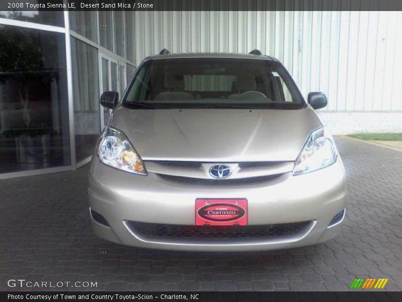 Desert Sand Mica / Stone 2008 Toyota Sienna LE
