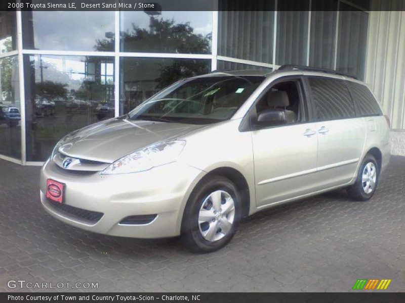 Desert Sand Mica / Stone 2008 Toyota Sienna LE