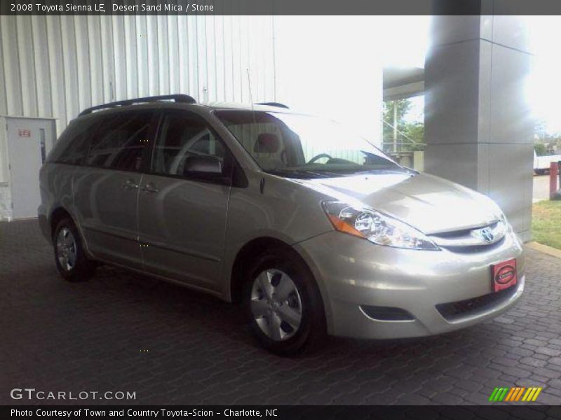 Desert Sand Mica / Stone 2008 Toyota Sienna LE