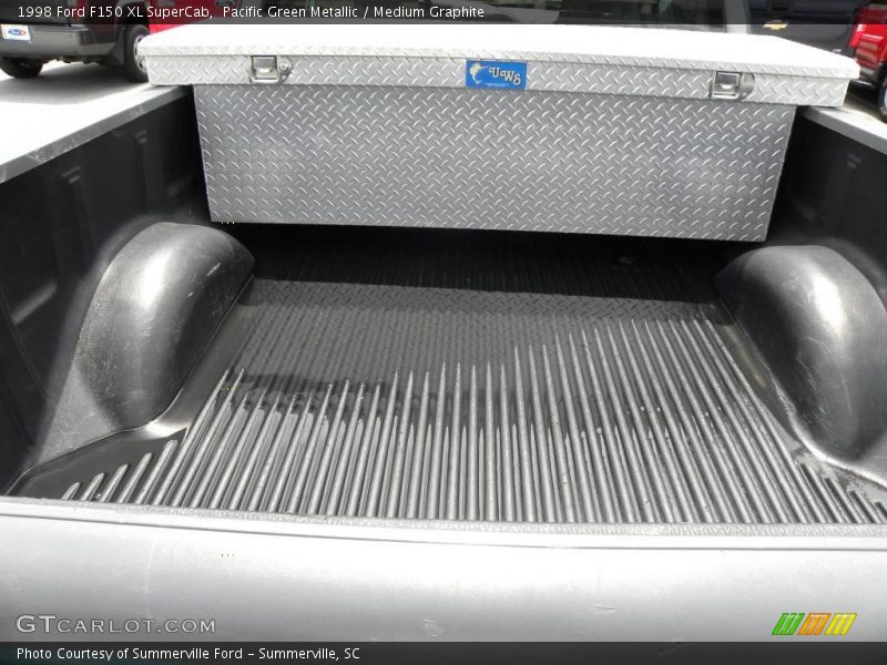 Pacific Green Metallic / Medium Graphite 1998 Ford F150 XL SuperCab