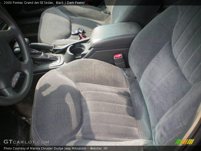 Black / Dark Pewter 2000 Pontiac Grand Am SE Sedan