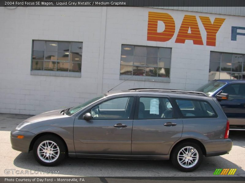 Liquid Grey Metallic / Medium Graphite 2004 Ford Focus SE Wagon
