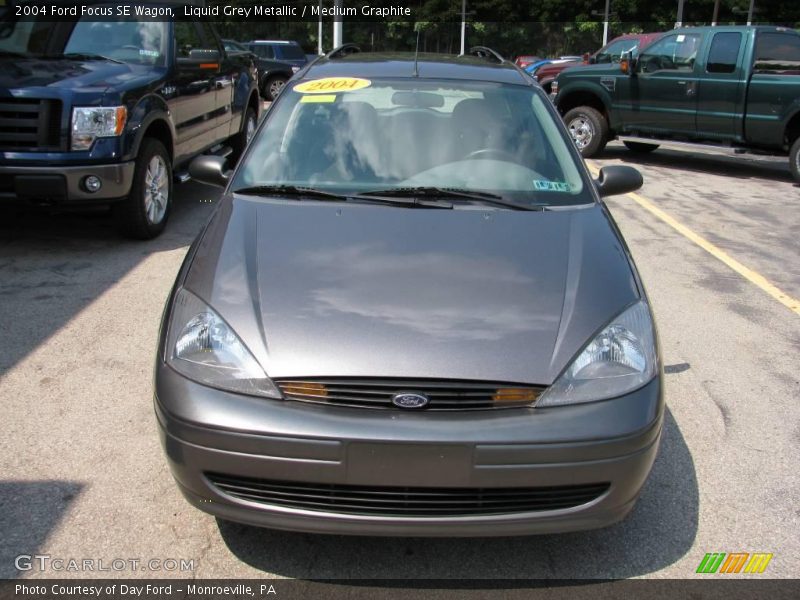 Liquid Grey Metallic / Medium Graphite 2004 Ford Focus SE Wagon