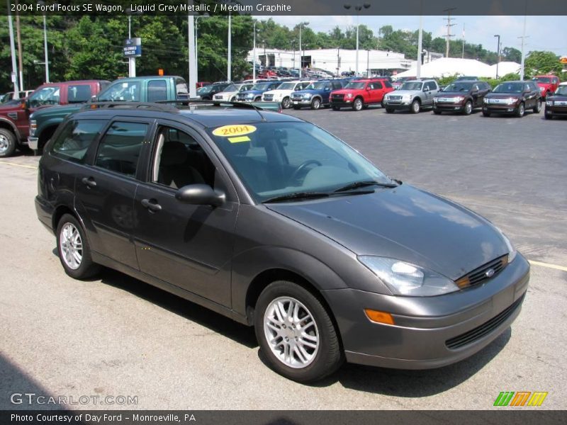 Liquid Grey Metallic / Medium Graphite 2004 Ford Focus SE Wagon