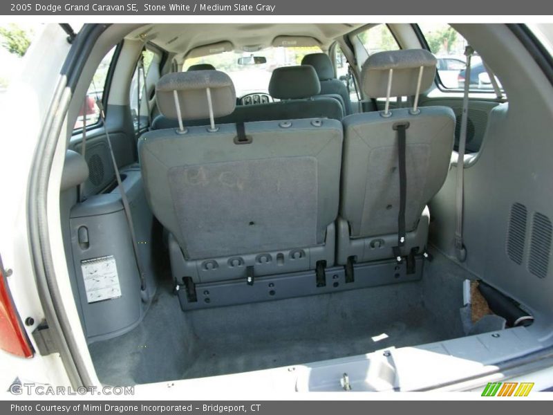 Stone White / Medium Slate Gray 2005 Dodge Grand Caravan SE