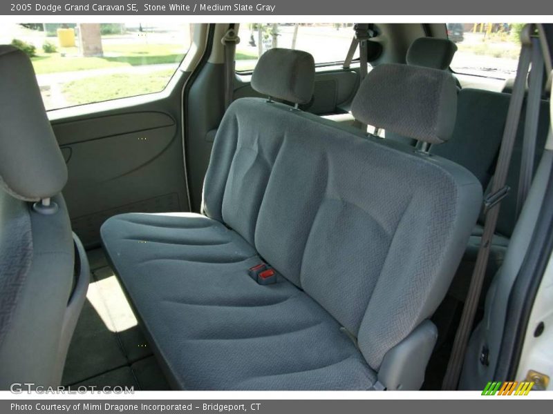 Stone White / Medium Slate Gray 2005 Dodge Grand Caravan SE