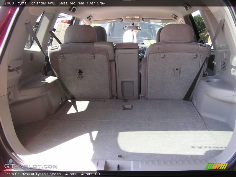 Salsa Red Pearl / Ash Gray 2008 Toyota Highlander 4WD