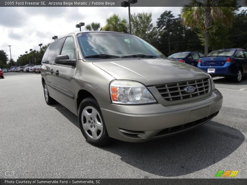Arizona Beige Metallic / Pebble Beige 2005 Ford Freestar SE