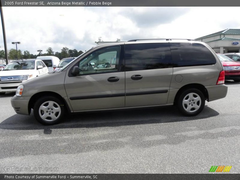 Arizona Beige Metallic / Pebble Beige 2005 Ford Freestar SE