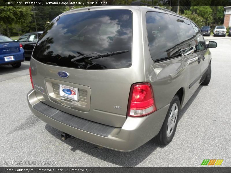 Arizona Beige Metallic / Pebble Beige 2005 Ford Freestar SE